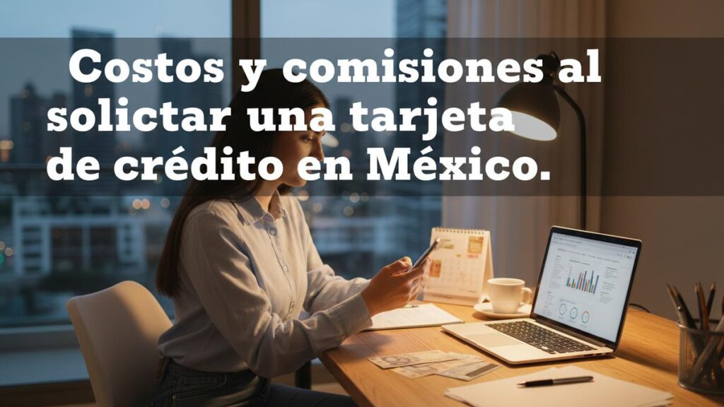 Costos y comisiones al solicitar una tarjeta de crédito en México