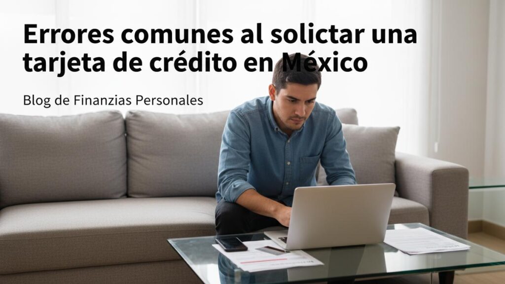 Errores comunes al solicitar una tarjeta de crédito en México