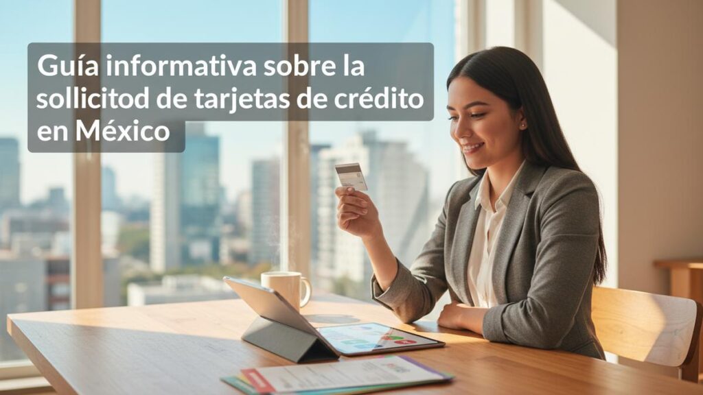 Guía informativa sobre la solicitud de tarjetas de crédito en México