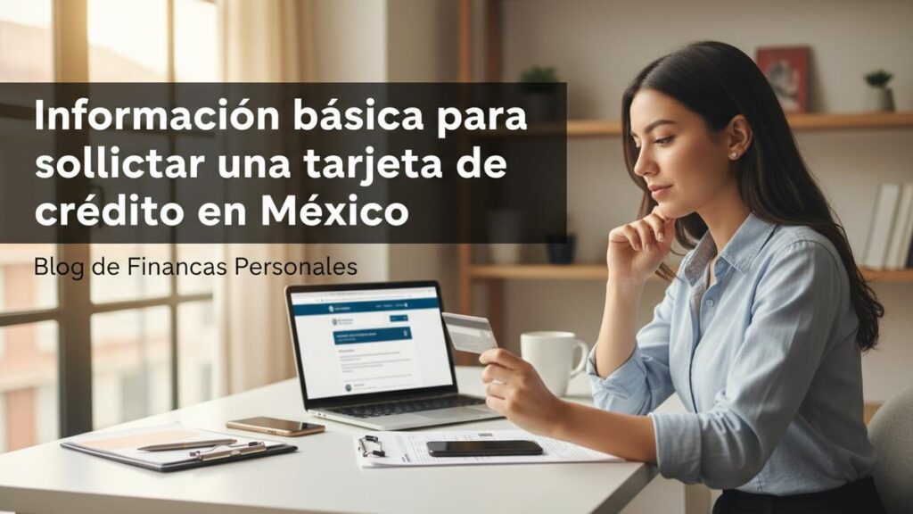 Información básica para solicitar una tarjeta de crédito en México