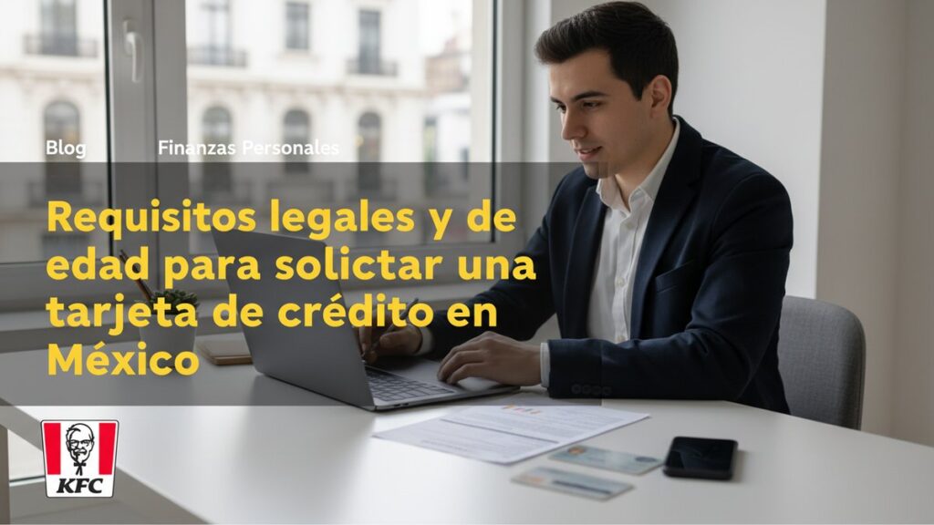 Requisitos legales y de edad para solicitar una tarjeta de crédito en México