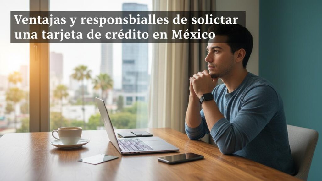 Ventajas y responsabilidades de solicitar una tarjeta de crédito en México
